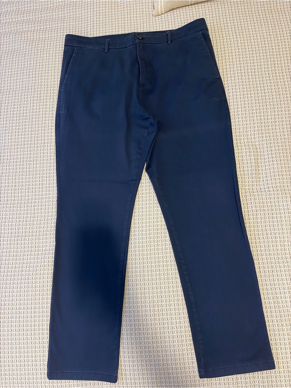Banana Republic Navy Straight Chino Pants